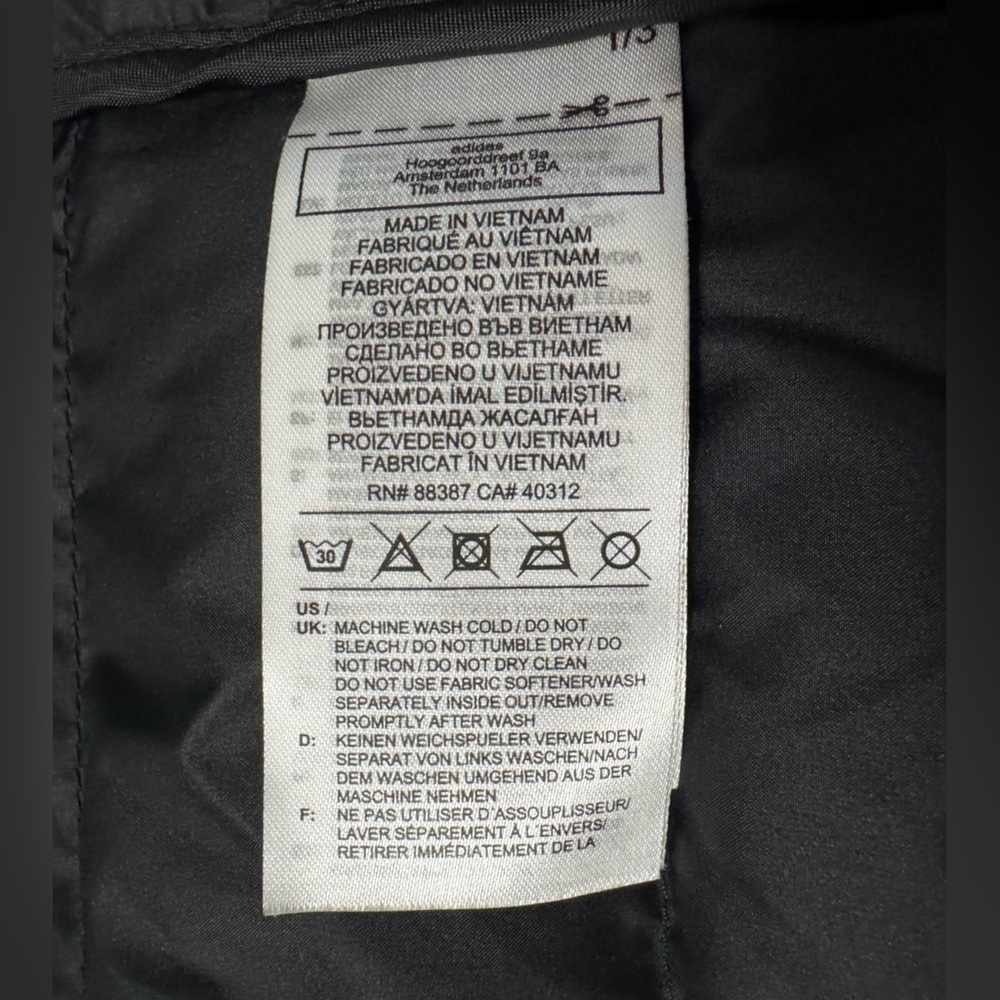 Adidas Performance Women’s Puffer Jacket Size XS - Picture 8 of 10